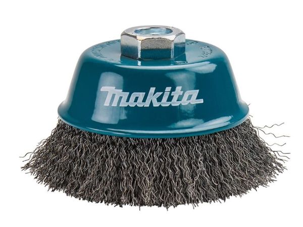 Щетка д/шлиф.маш. проволочная чашечная 100 мм MAKITA