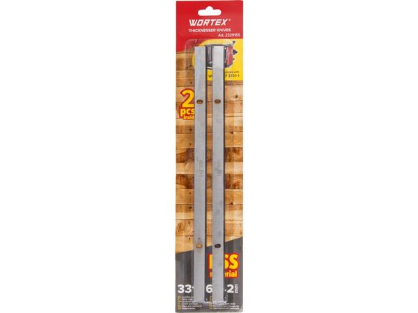 Ножи для рейсмусового станка 2 шт. WORTEX для TP 3320-1