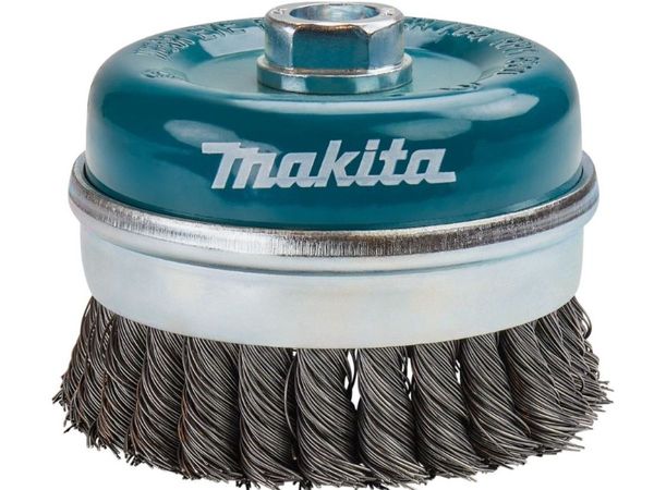 Щетка д/шлиф.маш. проволочная чашечная 100 мм MAKITA
