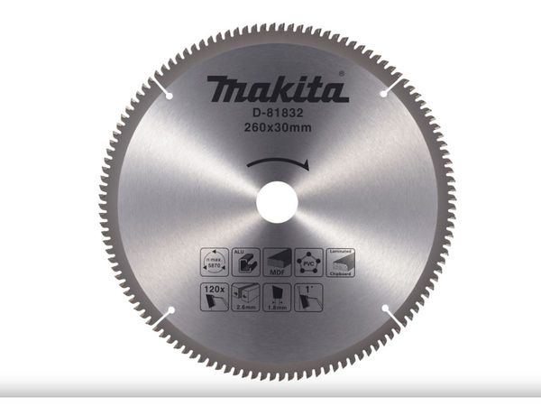 Диск пильный 260х30 мм 120 зуб. универсальный MAKITA