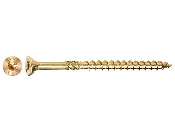 Шуруп конструкционный 10.0х80 мм по дереву, потай, T40 (700 шт в коробе) STARFIX