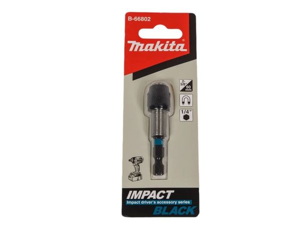 Магнитный держатель с зажимным патроном Impact Black 60 мм MAKITA