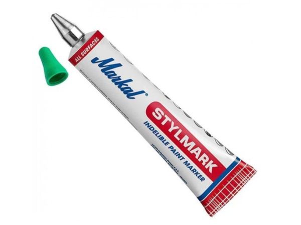 Маркер промышл. перманентный с шариковым наконечником MARKAL STYLMARK ЗЕЛЕНЫЙ