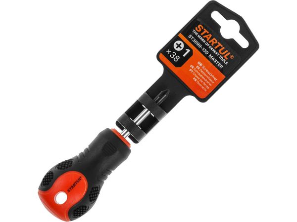 Отвертка "+" №1 38мм PH STARTUL MASTER (ST3090-130)