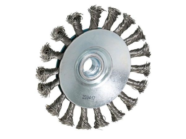 Щетка д/шлиф.маш. проволочная дисковая 115 мм MAKITA