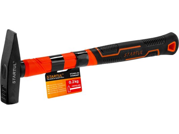 Молоток 0,2кг с фибергл.рукояткой STARTUL STANDART (ST2403-02)
