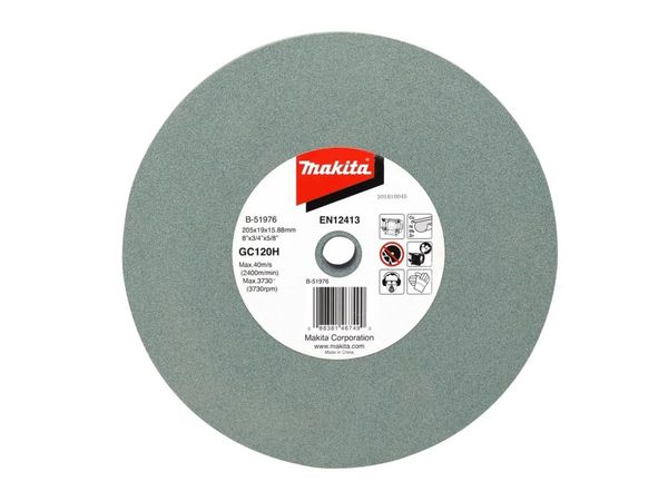 Заточной круг 205x19x15,88 GC120 MAKITA