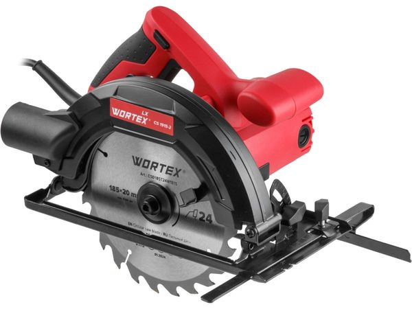 Циркулярная пила WORTEX LX CS 1915-2 в кор. 1400 Вт, 185х20х24Т