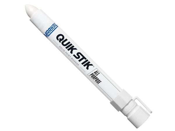 Маркер промышл. на основе твердой краски MARKAL QUIK STIK ALL PURPOSE БЕЛЫЙ