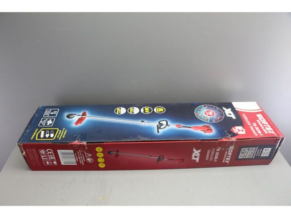 Триммер аккум. WORTEX TB 3036-1 ALL1 XLT SOLO БЕСЩЁТ.ДВИГ., 18В+18В, шир.скаш.340/255 мм леска/нож