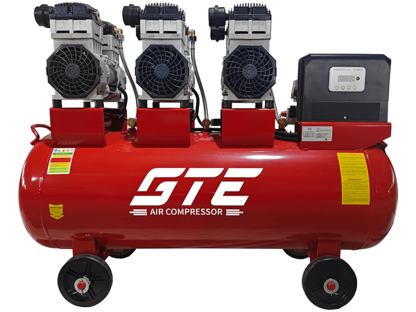 Компрессор поршневой безмасляный GTE-HMP153420B (220 В, 420 л/мин, ресивер-153 л)
