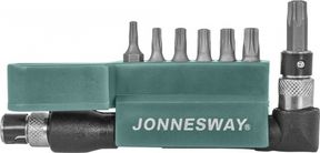 Комплект вставок-бит JONNESWAY S08H2S8S (1/4") 8 предметов