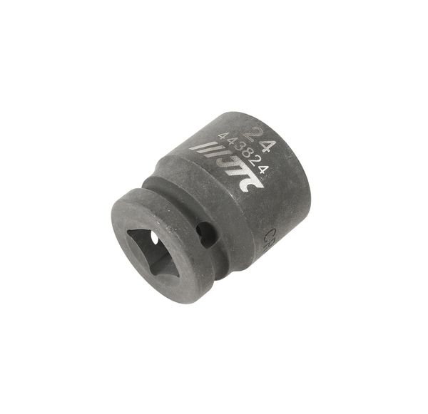 Головка торцевая ударная JTC-443824 (1/2", 24 мм, L=38 мм)