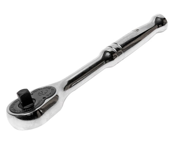 Трещотка с металлической рукояткой JTC-3602 (1/4", 36 зубьев, 128 мм)