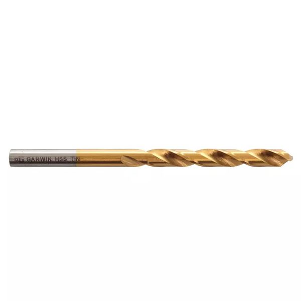 Сверло спиральное по металлу GARWIN INDUSTRIAL 100540-2,4 (2,4 мм, DIN 338, HSS-G, 5xD, 118°, HA, TiN, тип N)