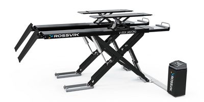 Автоподъемник ножничный напольный для р/с ROSSVIK PRO V-55X (46/ON) (г/п 5.5 т, 380 В, RAL7040, серый)