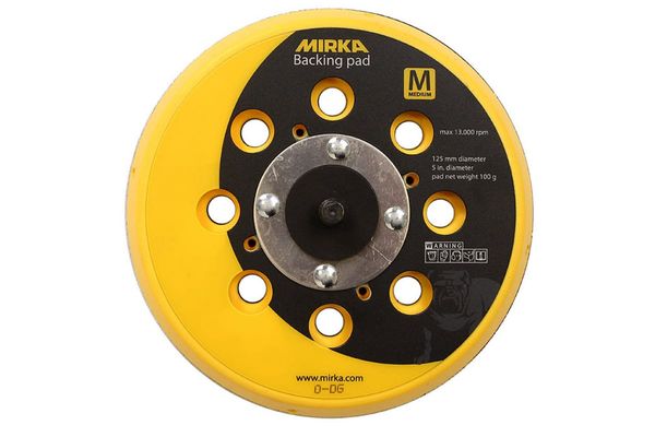 Подошва шлифовальная MIRKA 8292502011, 125 мм, 28 отв