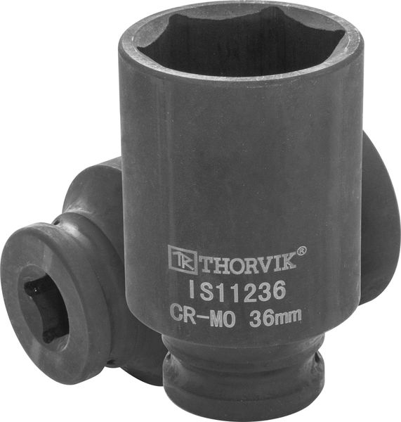 Головка торцевая ударная глубокая 1/2"DR, 36 мм Thorvik IS11236
