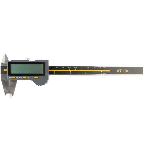 ASIMETO 306-06-6 Штангенциркуль цифровой 0.01мм, 0-150мм
