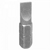 Вставка (бита) торцевая 1/4", Slotted, 6х1.0 мм, L = 25 мм KING TONY 102506S1