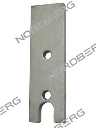 NORDBERG AUTOMOTIVE запчасть шмс пластина 409 6000262 салазок 4639,5ID, нижняя