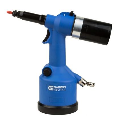 GARWIN INDUSTRIAL 804540-M12-7 Заклепочный пистолет пневмогидравлический резьбовой; M3-M12 нерж. сталь; 19000Н; ход 7мм