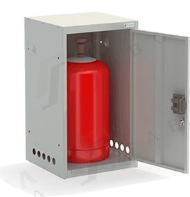 Шкаф для газовых баллонов ШГР 27-1-4 (27 л)