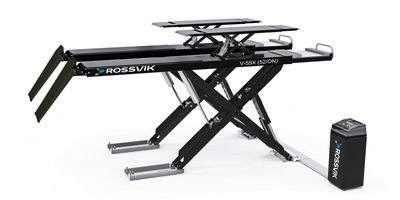 Автоподъемник ножничный напольный для р/с ROSSVIK PRO V-55X (52/ON) (г/п 5.5 т, 380 В, RAL7040, серый)