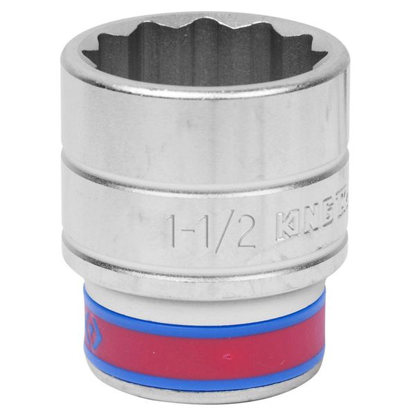 Головка торцевая стандартная двенадцатигранная 3/4", 1&1/2", дюймовая KING TONY 633048S