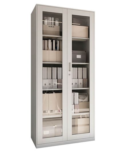 Шкаф архивный со стеклом ШХА 850(40) РС