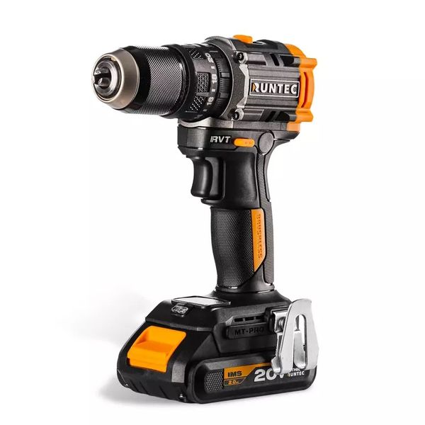 Дрель-шуруповерт ударная аккумуляторная RUNTEC PRO RT-ID223 (13 мм, 20В, 2*2Ач, 60 Нм)