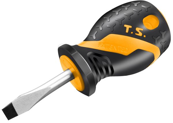 Отвертка шлицевая "GRIPro" Slotted 6,5 мм 38 мм TOLSEN TT20132