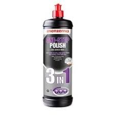 Универсальная среднеабразивная полировальная паста с воском карнаубы One step polish 3 in 1