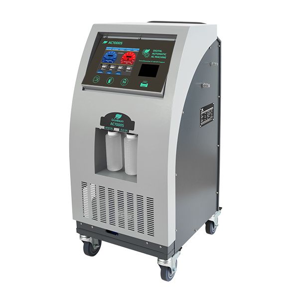 Установка для заправки автокондиционеров GRUNBAUM AC7000S Basic, с принтером, автоматическая, R134