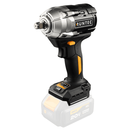 Гайковерт ударный аккумуляторный RUNTEC PRO RT-IW750W (1/2", 20 В, 750 Нм)