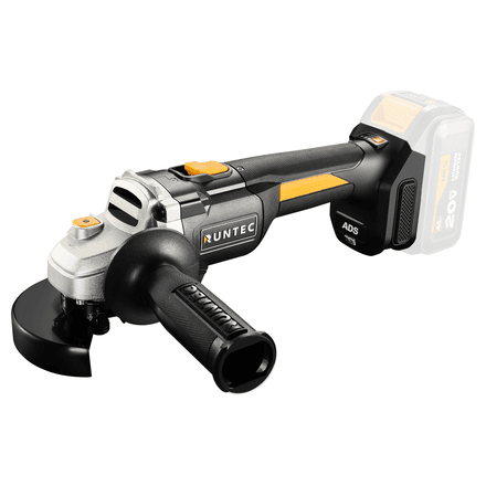 Шлифмашинка угловая аккумуляторная RUNTEC PRO RT-AG900W (125 мм, 20 В, 900 Вт)