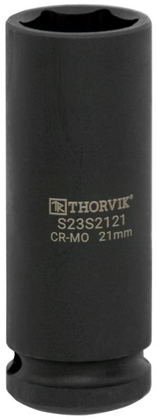 Головка торцевая ударная глубокая Thorvik S23S2122 (1/2"DR, 22 мм)