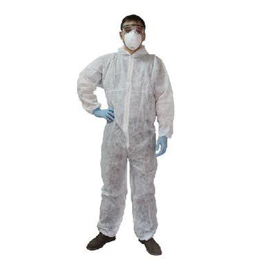Комбинезон малярный Русский Мастер РМ-244917, 40 г/м2, одноразовый, белый, размер: XXL