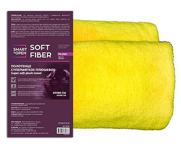 Салфетка из микрофибры SmartOpen SOFT FIBER PLUSH для сушки автомобиля