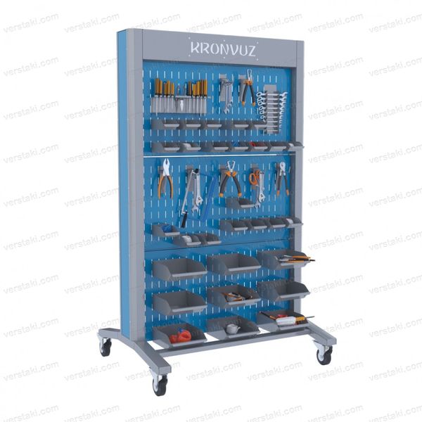 Инструментальная стойка KronVuz Pro Rack 2003 (RAL 7012/5005)