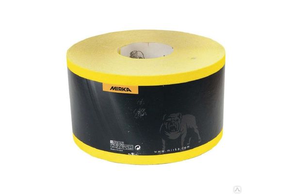 Абразивный рулон MIRKA Mirox 1651100160, 115мм х 50м, P60