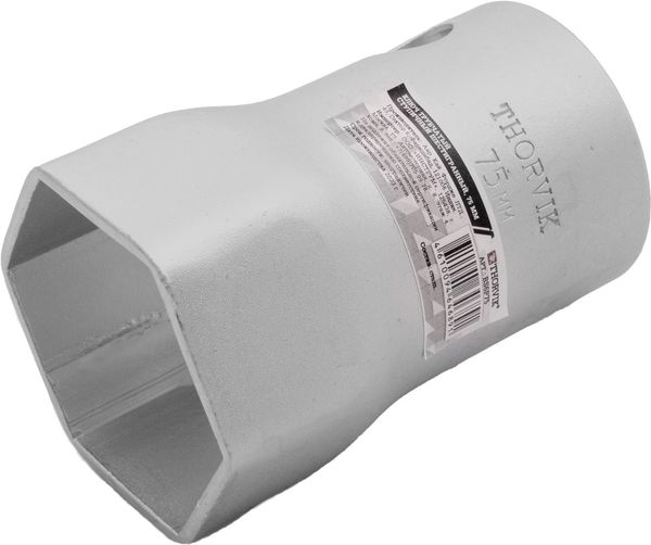 Thorvik BS6P75 Ключ трубчатый ступичный шестигранный, 75 мм
