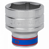 Головка торцевая стандартная шестигранная 1/2", 34 мм KING TONY 433534M