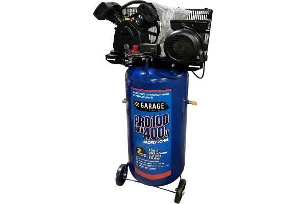Компрессор Garage 8889040, PRO 100.MBV400/2.2V