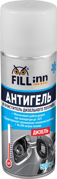 Антигель и очиститель дизельного топлива FL090, 520 мл