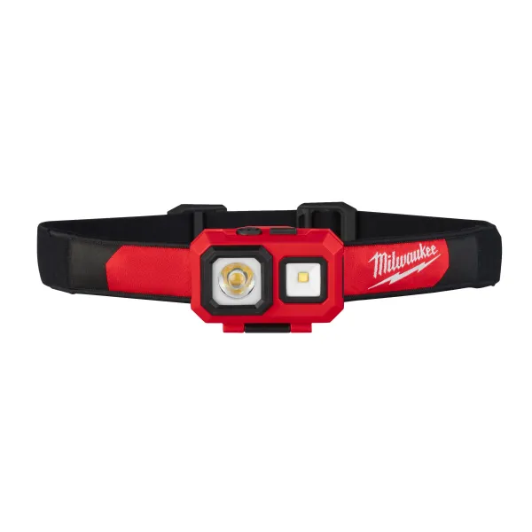 Фонарь налобный, светодиодный на батарейках Milwaukee 4933471388, HL-SF