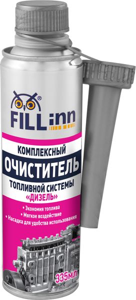 Комплексный очиститель топливной системы "Дизель" FL062, 335 мл