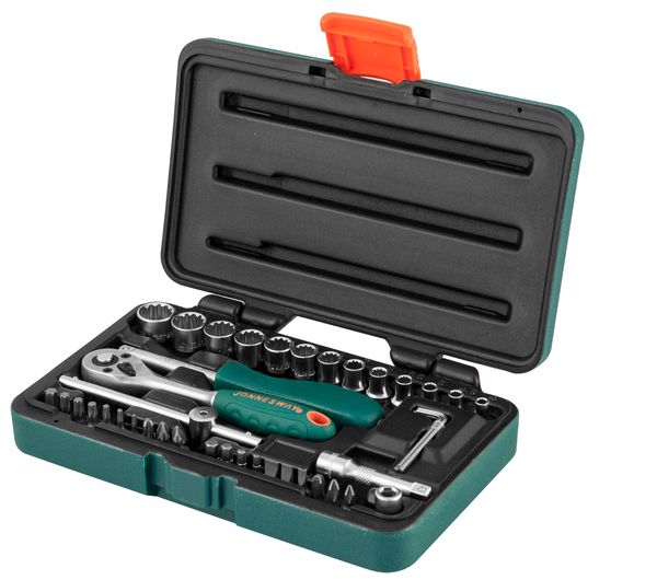 Набор головок торцевых S68H2141S, 1/4"DR Super Tech, 41 предмет