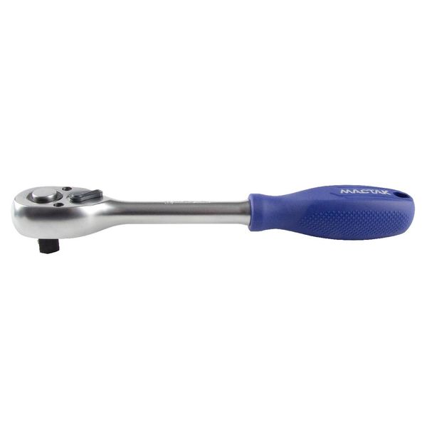 Трещотка МАСТАК 010-41620H, 1/2", 72 зубца, флажковая с кнопкой