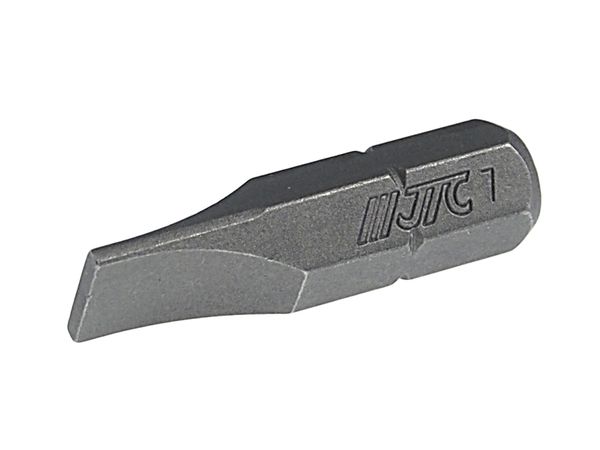Бита шлицевая JTC-1122507 (1,2х7х25 мм, 1/4" DR, S2)